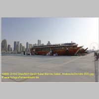 43606 13 012 Dhaufahrt durch Dubai Marina, Dubai, Arabische Emirate 2021.jpg